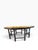 Chinoiserie Vintage Kittinger Kt2408 Chinoiserie Gold Leaf & Faux Bamboo Octagonal Coffee Table For Sale - Image 3 of 14