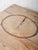 Wood Mid 20th Century Rustic Farmhouse Dining Table With Natural Wood Slice Inlays and Painted Base For Sale - Image 7 of 11