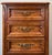 French Country Dixie Furniture Carved French Country Lingerie Chest For Sale - Image 3 of 11