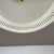 Metal Modern Metal and Glass Flushmount Light in the style of Gio Ponti, Italy, 1950s For Sale - Image 7 of 18