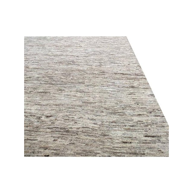 1990s Handwoven Moroccan Area Rug 9x13 For Sale - Image 5 of 8