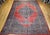 19th Century Oversized Persian Bidjar Rug, Hand-Knotted Wool, Geometric Pattern, Red & Navy, 11x15 For Sale - Image 10 of 18