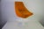 Gold Orange Tulip Armchairs in the style of Knoll, 1970s For Sale - Image 8 of 13