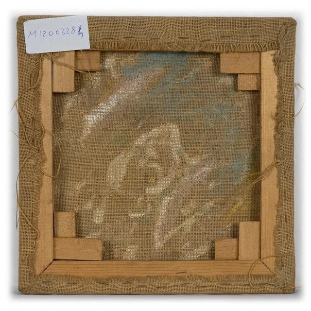 Flowers Composition is an original oil painting on jute canvas, realized by Anonymous artist in the Late XX century. This...