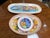 Ceramic Vietri Hand Painted Serving Dishware, Set of Three For Sale - Image 7 of 12