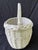 Wood Antique Painted Gathering Willow Basket With Top Handle For Sale - Image 7 of 18