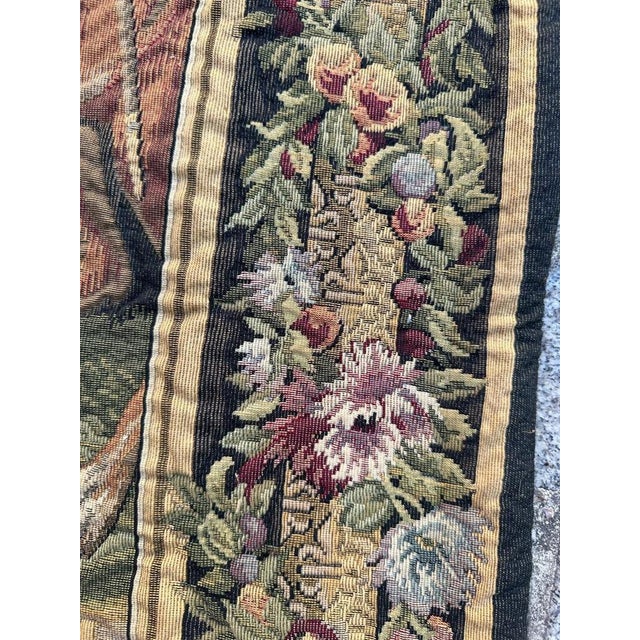 Vintage French Jaquar Tapestry, 1970s For Sale - Image 15 of 18