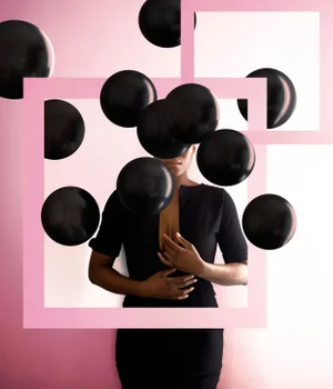 "Painting the Shadows" Contemporary Photograph by Fares Micue, Limited Edition of 20