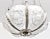Metal French Art Deco Chandelier by Sabino For Sale - Image 7 of 11