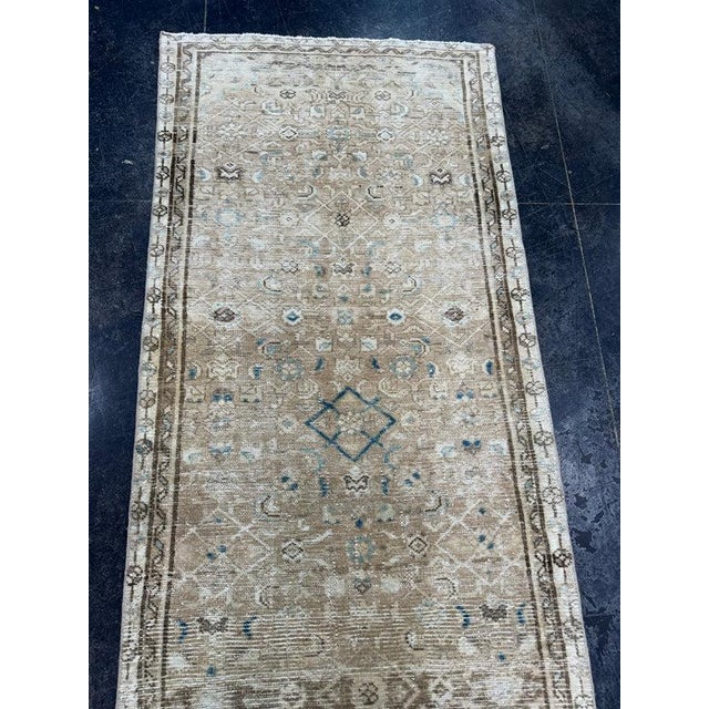 Contemporary Turkish Vintage Rug 2'10" x 9'7" For Sale - Image 3 of 7