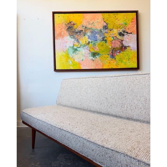 “Minerva” Model Fd 418 Daybed by Peter Hvidt & Orla Mølgaard-Nielsen for France and Son c.1960’s For Sale In Los Angeles - Image 6 of 8