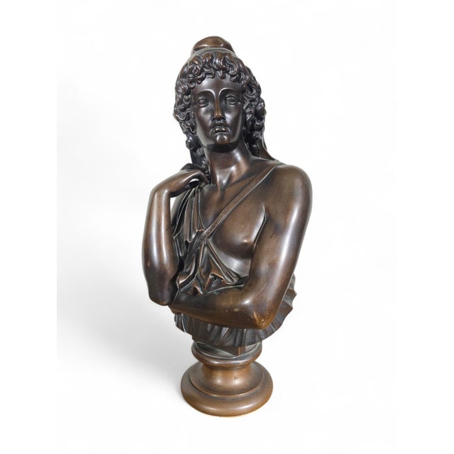 Jean-Baptiste Clesinger, Attis Consort of Cybele, 1860, Bronze For Sale - Image 10 of 12