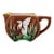 English Majolica Aesthetic Movement Creamer W/Crane For Sale