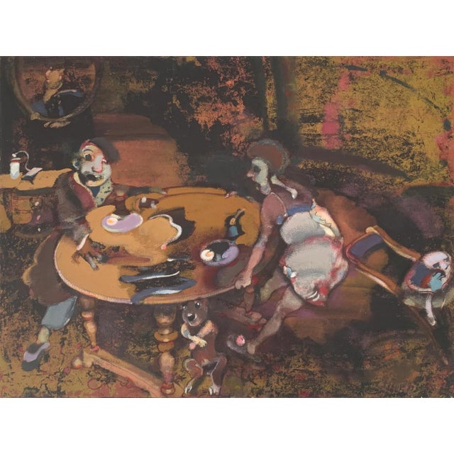 Pawel Lasik, Around the Table, Oil on Canvas For Sale - Image 6 of 6