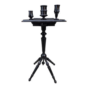 Victorian Ebonized Barber Stand