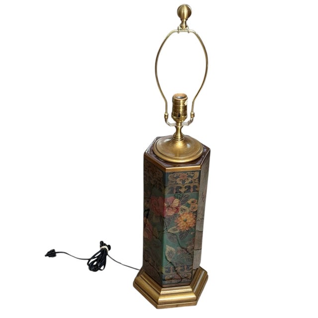 Wildwood Vintage Wildwood Chinoiserie Tea Canister Table Lamp For Sale - Image 4 of 7