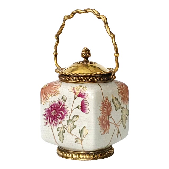 Ginger Jar Tea Caddy For Sale