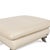 Modern Beige Leather Rossini Ottoman from Koinor For Sale - Image 3 of 12