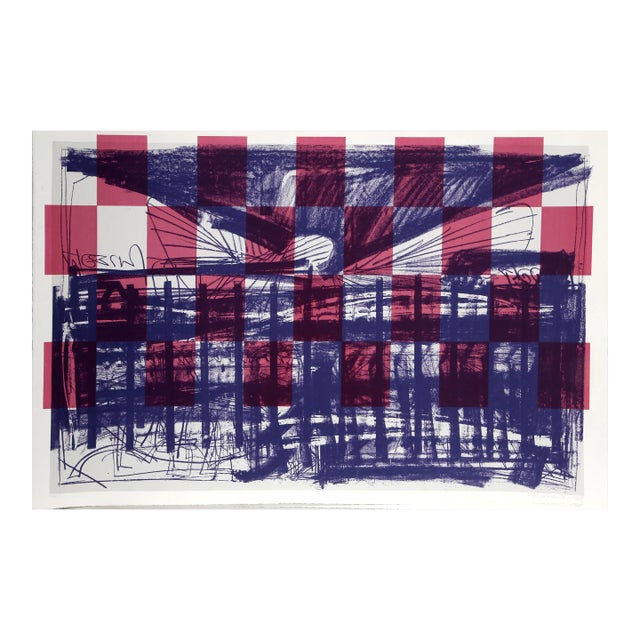 Moshe Kupferman, Untitled Ii, Silkscreen For Sale