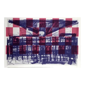 Moshe Kupferman, Untitled Ii, Silkscreen