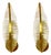 Glass Wall Lights by Gaetano Sciolari, 1980, Set of 2 For Sale