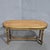 Very nice French gilt duet or footboard stool, with bergere cane top and green silk seat pad, in very good overall...