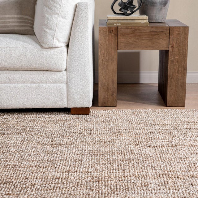 2020s Newport Jute Natural Ivory Rug - 8 X 10 For Sale - Image 5 of 5
