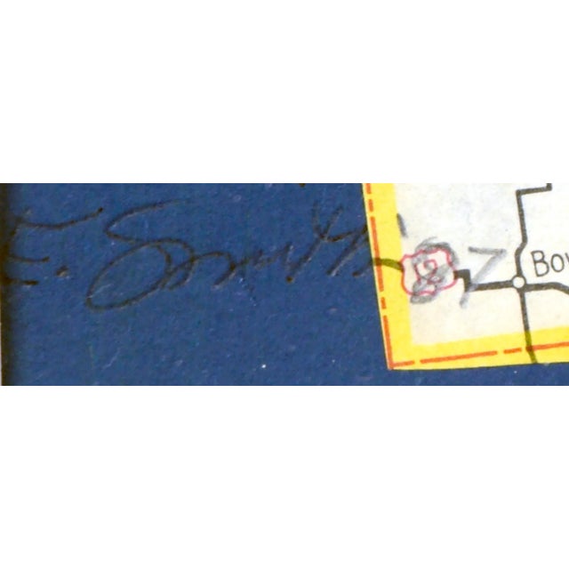 Route 10 - Abstract Collage by Ed Smith For Sale - Image 4 of 8