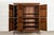 Circa 1895 large 19thc english oak housekeepers cupboard together w194 x d66.5 x h213.5 cm base w186 x d62 x h106.5 cm...