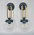 Metal Vintage Attributed to Visual Comfort Modern Jute Rope Wall Sconces Brass Finish With Glass Globes - a Pair For Sale - Image 7 of 17