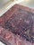 Semi-Antique Kelleh Garrus Design Berry, Plum, Indigo, with Gorgeous Highlight Colors Rug 7.9 x 16.3 For Sale - Image 11 of 15