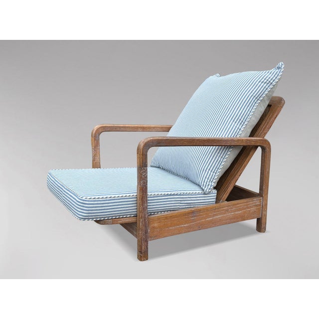 Set of Reclining Armchairs in the Style of Liberty & Co, 1930 For Sale - Image 4 of 13