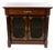 Antique Regency-Style Rosewood Mahogany Bookcase Cabinet, Circa 1880 For Sale