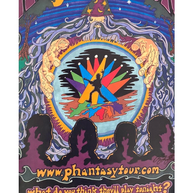 Contemporary Ryan Kerrigan - Phantasy Tour, 2003, Signed Promotional Poster For Sale - Image 3 of 7