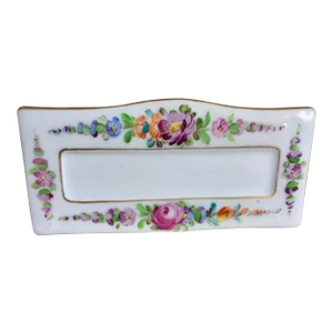 Dresden Porcelain Place Card Holders - Set of 12