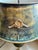 Vintage Brass Verdigris Three-Light Bouillotte Table Lamp Neoclassical Hollywood Regency Style For Sale - Image 11 of 16
