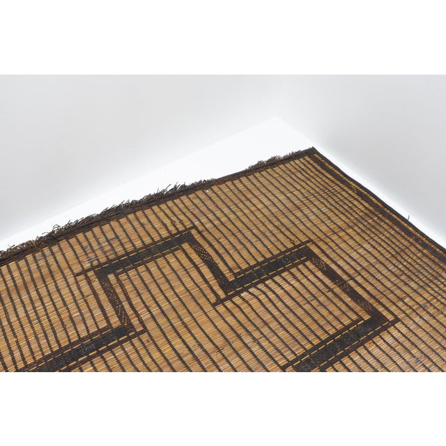 Brown Antique Saharan Tuareg Mat, 1890s For Sale - Image 8 of 13
