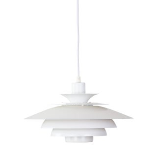 Vintage Danish Verona Pendant Lamp by Kurt Wiborg for Jeka, 1980s For Sale