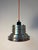 Silver-Orange Louvered Lamp by Carl Thore for Granhaga For Sale - Image 11 of 11