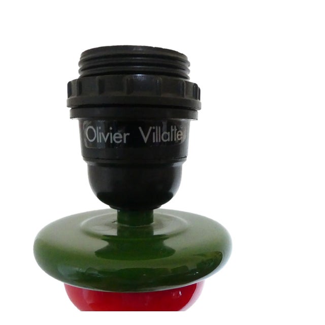 Postmodern Postmodern French Table Lamp by Olivier Villatte, 1980s For Sale - Image 3 of 8