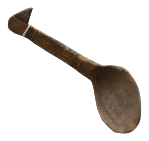 Vintage African Wooden Spoon