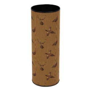 Highland Earth Tapestry Umbrella Stand For Sale
