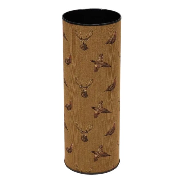 Highland Earth Tapestry Umbrella Stand For Sale