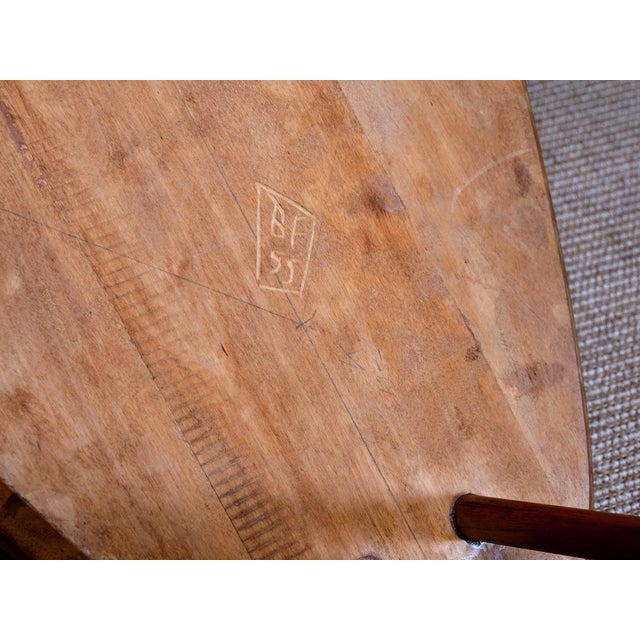 Bo Fjaestad Three-Legged Birch Chairs, Sweden, 1955, Set of 3 For Sale - Image 17 of 18