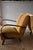 Jindrich Halabala Chairs in Yellow Mohair For Sale - Image 10 of 11