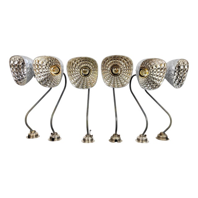 Mercury Glass Confectionery Shop Wall Sconce from Gispen For Sale