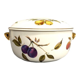 Royal Worcester Evesham Covered Casserole Dish For Sale