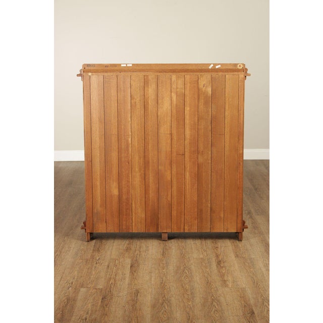 Stickley Mission Collection Oak Two Door Bookcase For Sale - Image 13 of 18