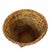 Mid Century Split Wood Rolling Market Basket For Sale - Image 6 of 8