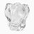Glass Crystal Glass Vase by Edvin Öhrström for Orrefors, 1940s For Sale - Image 7 of 7
